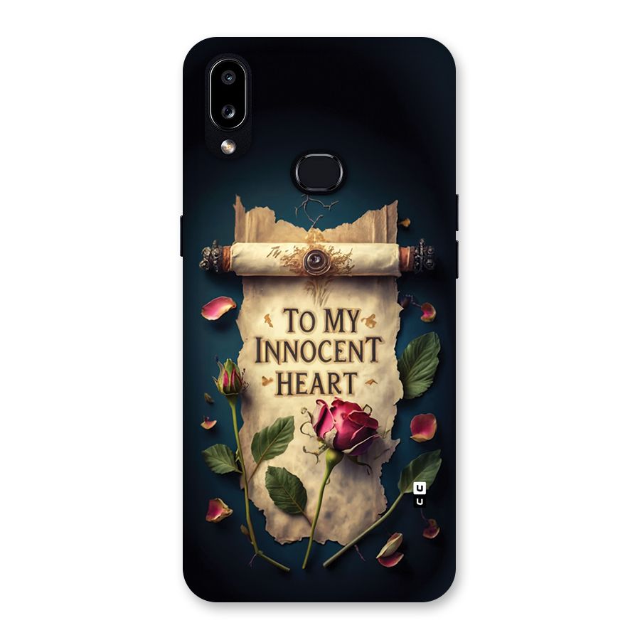 Innocence Of Heart Back Case for Galaxy A10s