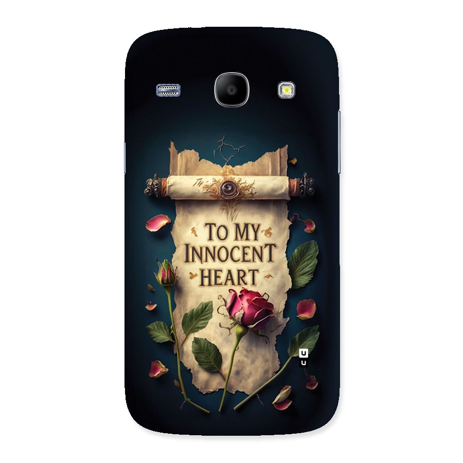 Innocence Of Heart Back Case for Galaxy Core