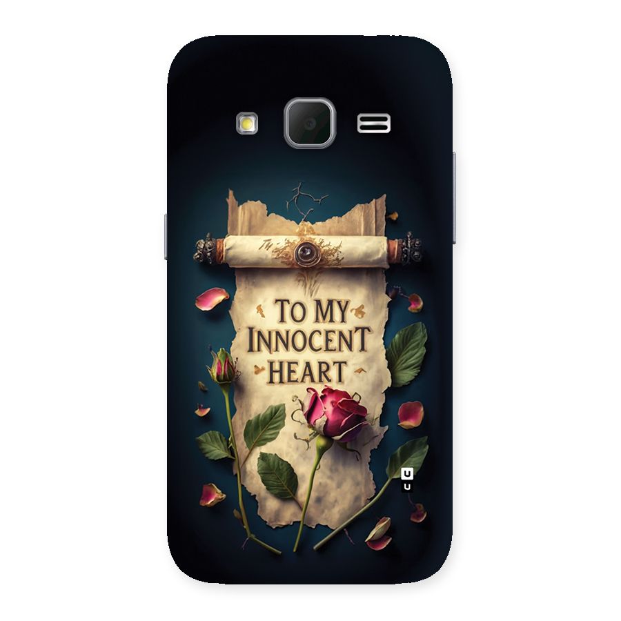 Innocence Of Heart Back Case for Galaxy Core Prime