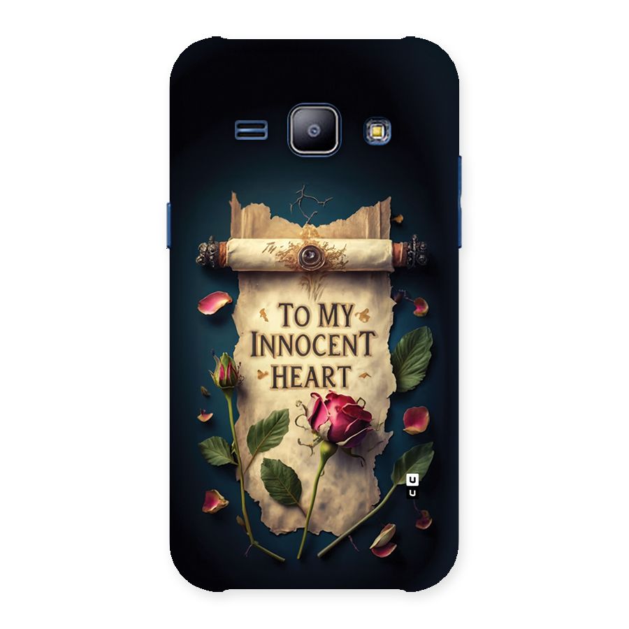 Innocence Of Heart Back Case for Galaxy J1