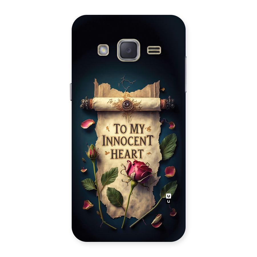 Innocence Of Heart Back Case for Galaxy J2