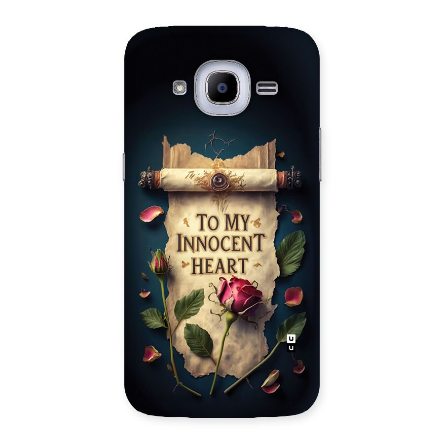 Innocence Of Heart Back Case for Galaxy J2 Pro