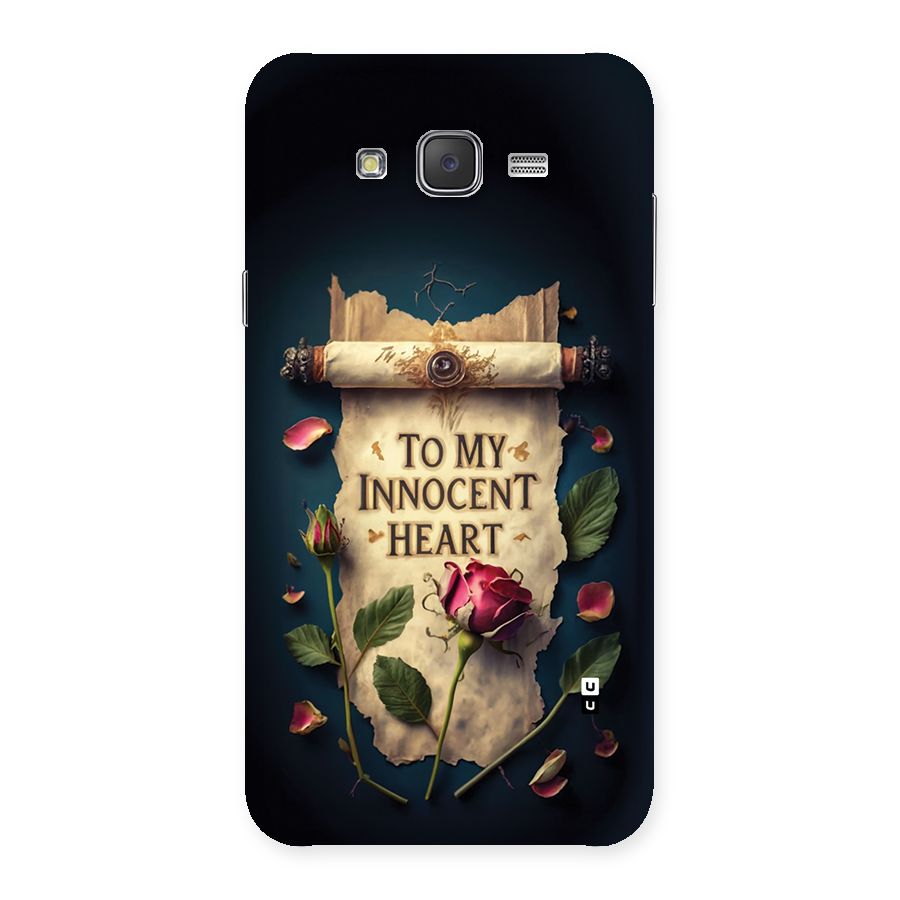 Innocence Of Heart Back Case for Galaxy J7