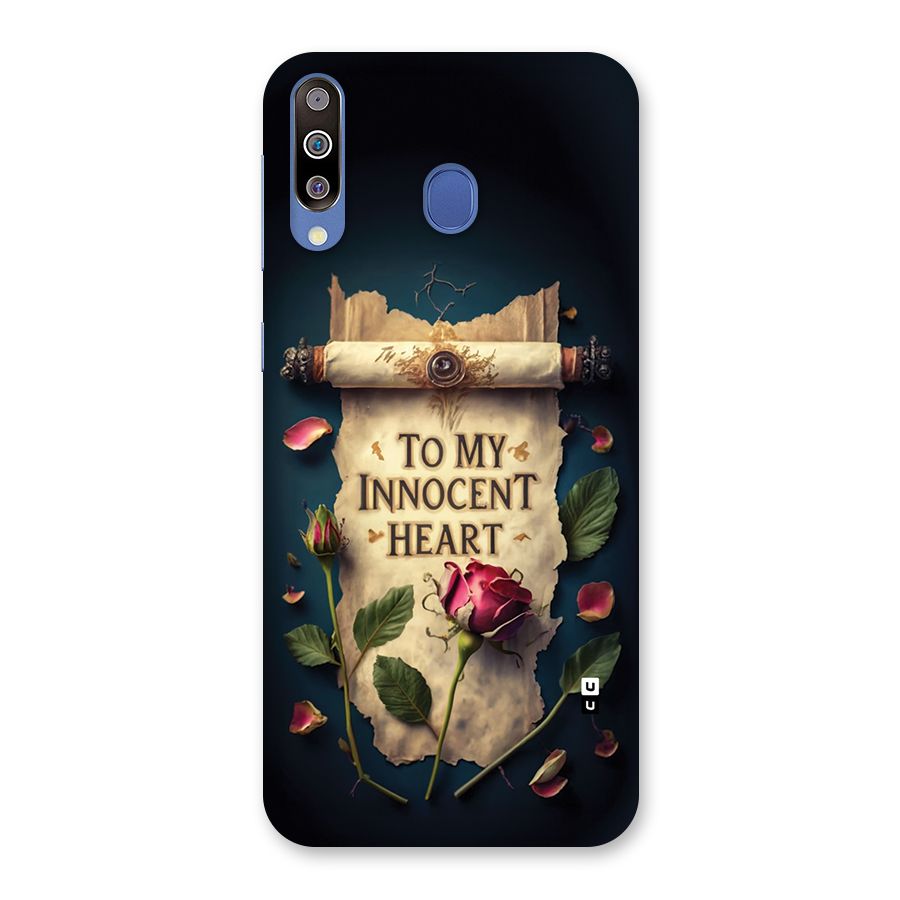 Innocence Of Heart Back Case for Galaxy M30