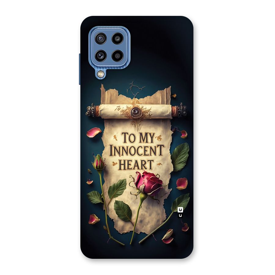 Innocence Of Heart Back Case for Galaxy M32
