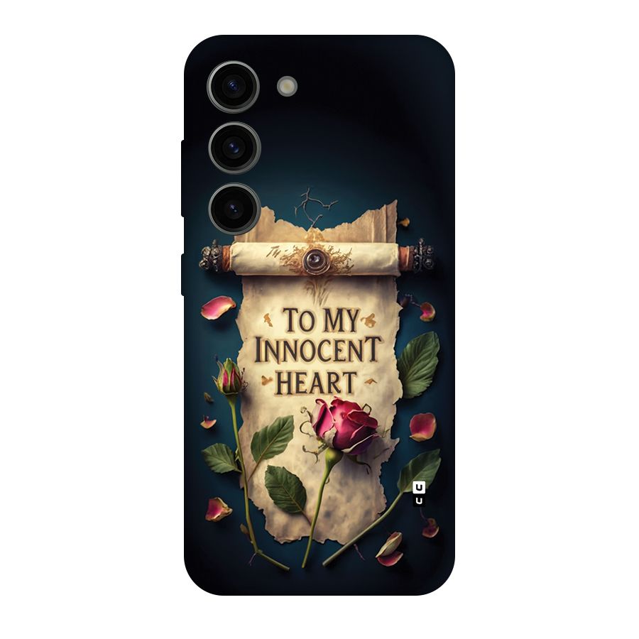 Innocence Of Heart Back Case for Galaxy S23