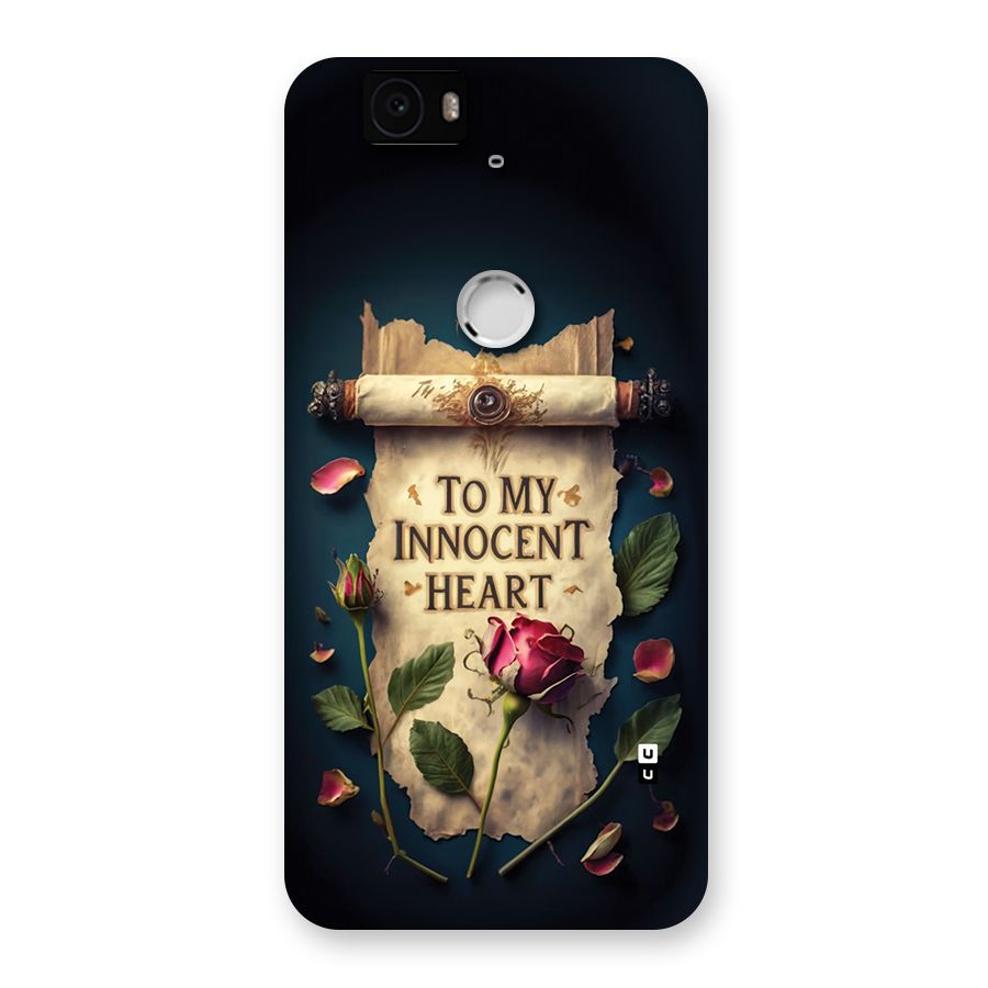 Innocence Of Heart Back Case for Google Nexus 6P