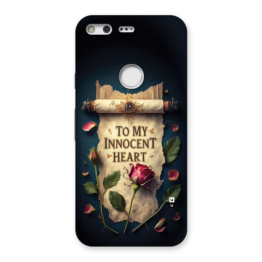 Innocence Of Heart Back Case for Google Pixel