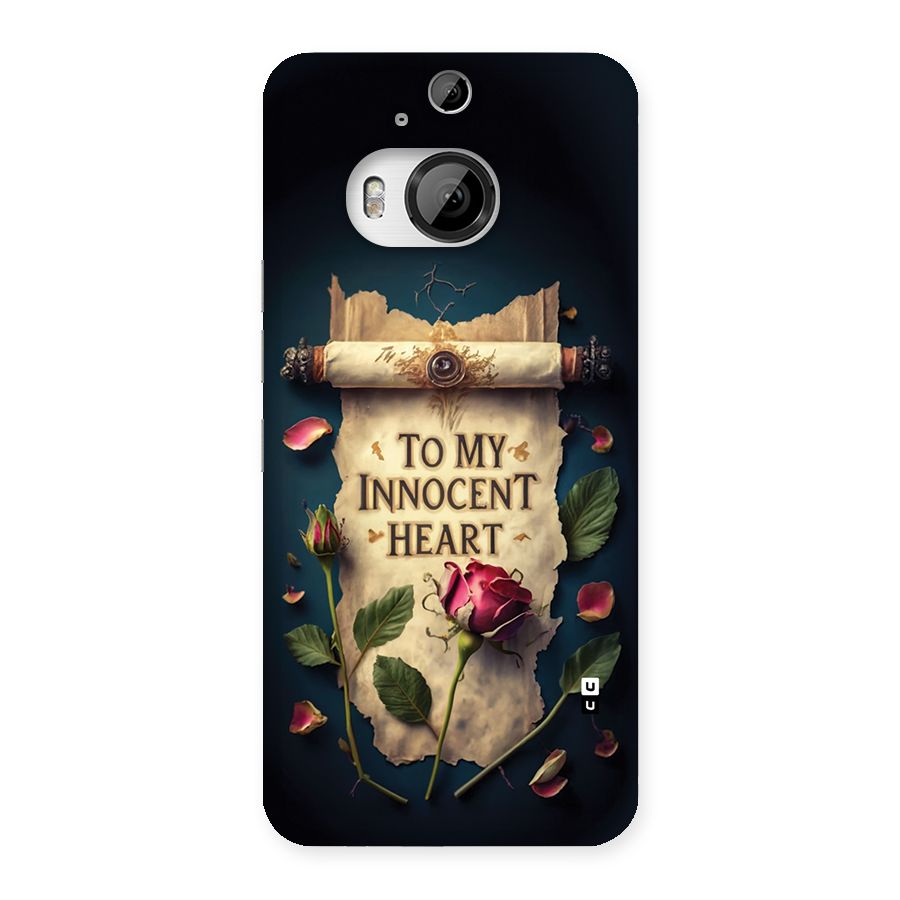 Innocence Of Heart Back Case for HTC One M9 Plus