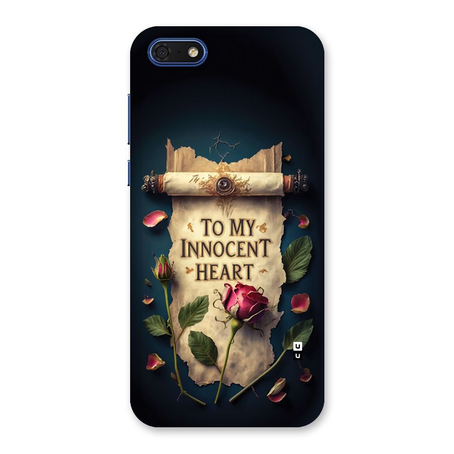 Innocence Of Heart Back Case for Honor 7s