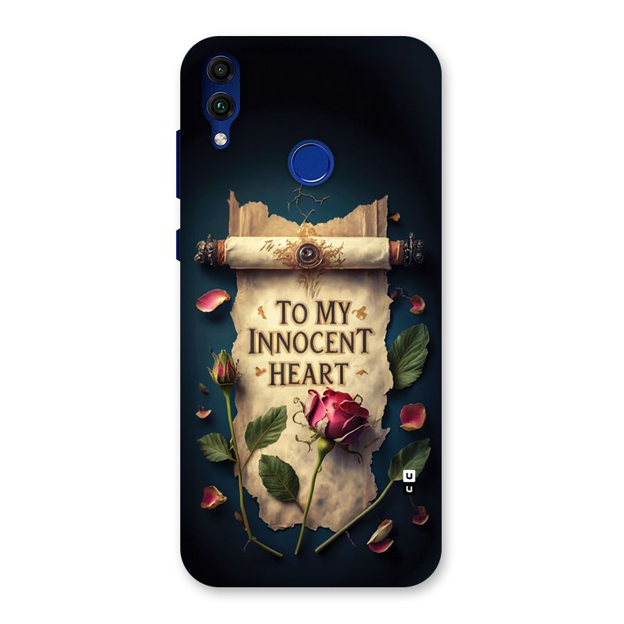 Innocence Of Heart Back Case for Honor 8C