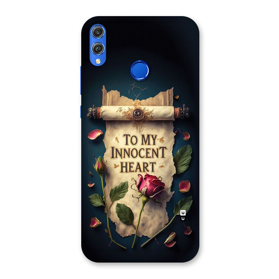 Innocence Of Heart Back Case for Honor 8X