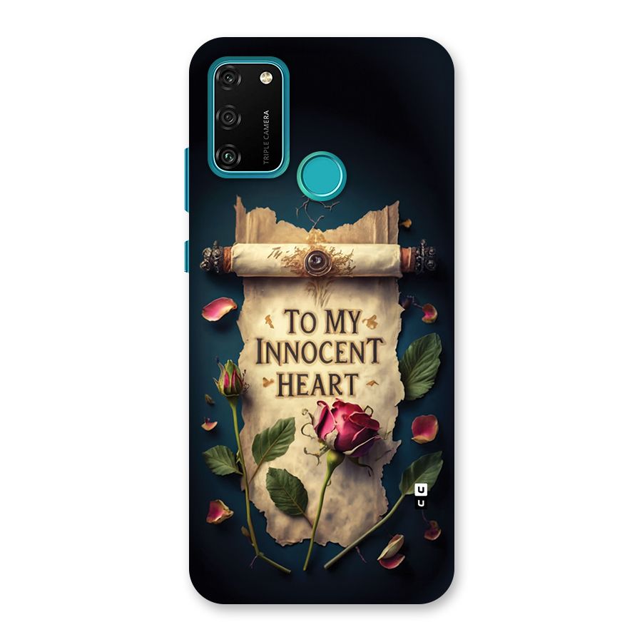 Innocence Of Heart Back Case for Honor 9A