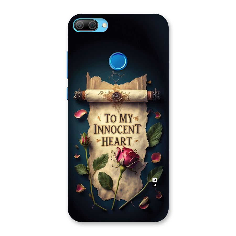 Innocence Of Heart Back Case for Honor 9N
