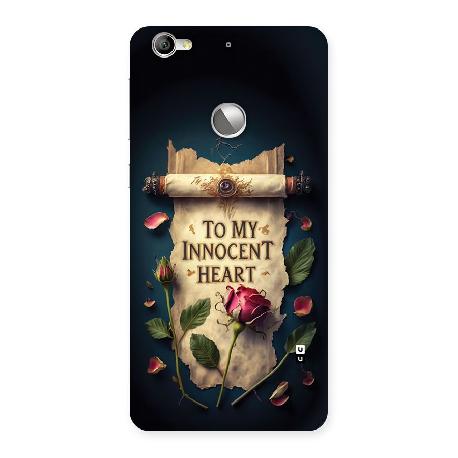 Innocence Of Heart Back Case for Le 1S