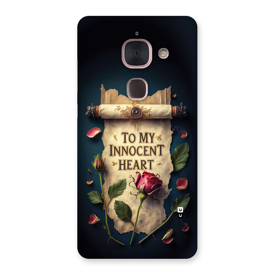 Innocence Of Heart Back Case for Le Max 2