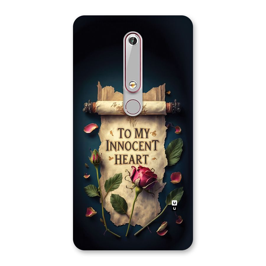 Innocence Of Heart Back Case for Nokia 6.1