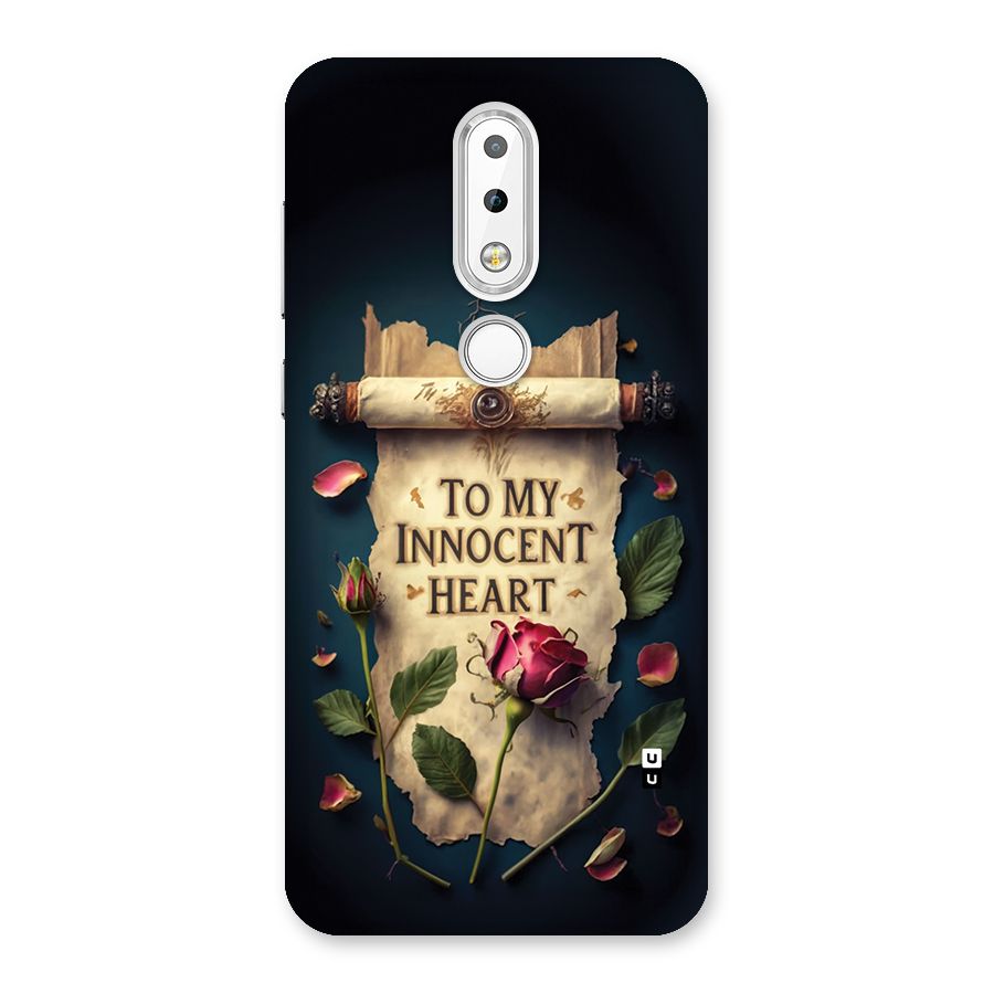 Innocence Of Heart Back Case for Nokia 6.1 Plus