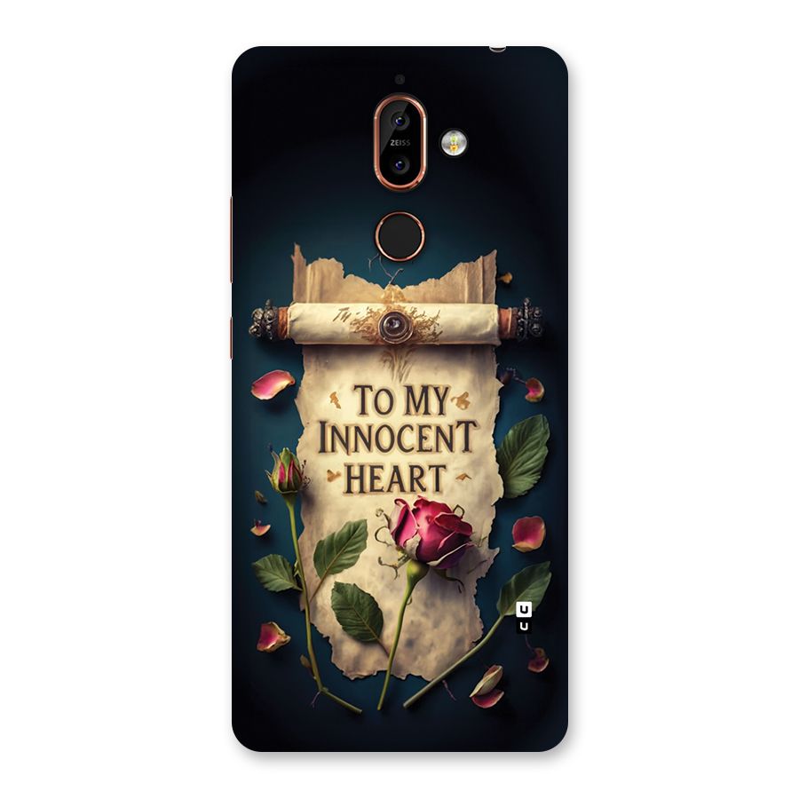 Innocence Of Heart Back Case for Nokia 7 Plus