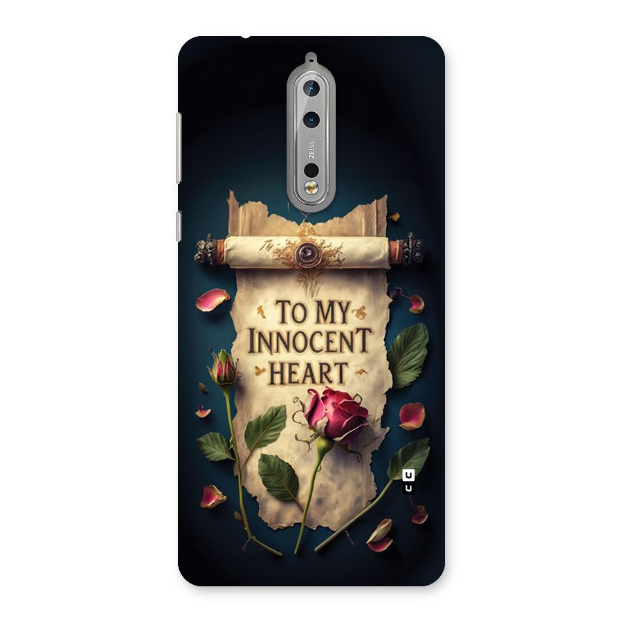 Innocence Of Heart Back Case for Nokia 8