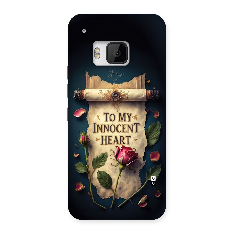 Innocence Of Heart Back Case for One M9