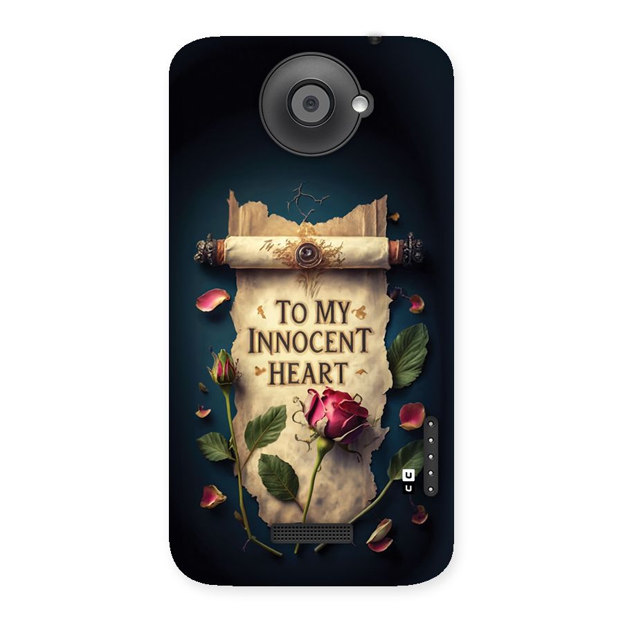 Innocence Of Heart Back Case for One X