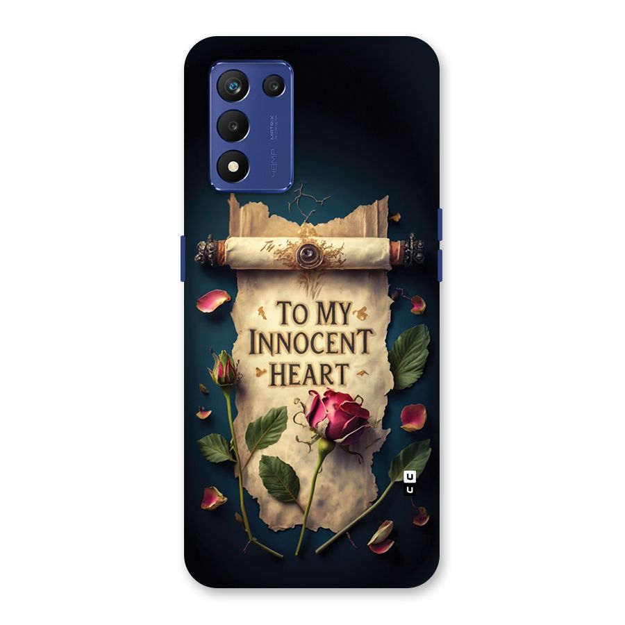 Innocence Of Heart Back Case for Realme 9 5G Speed