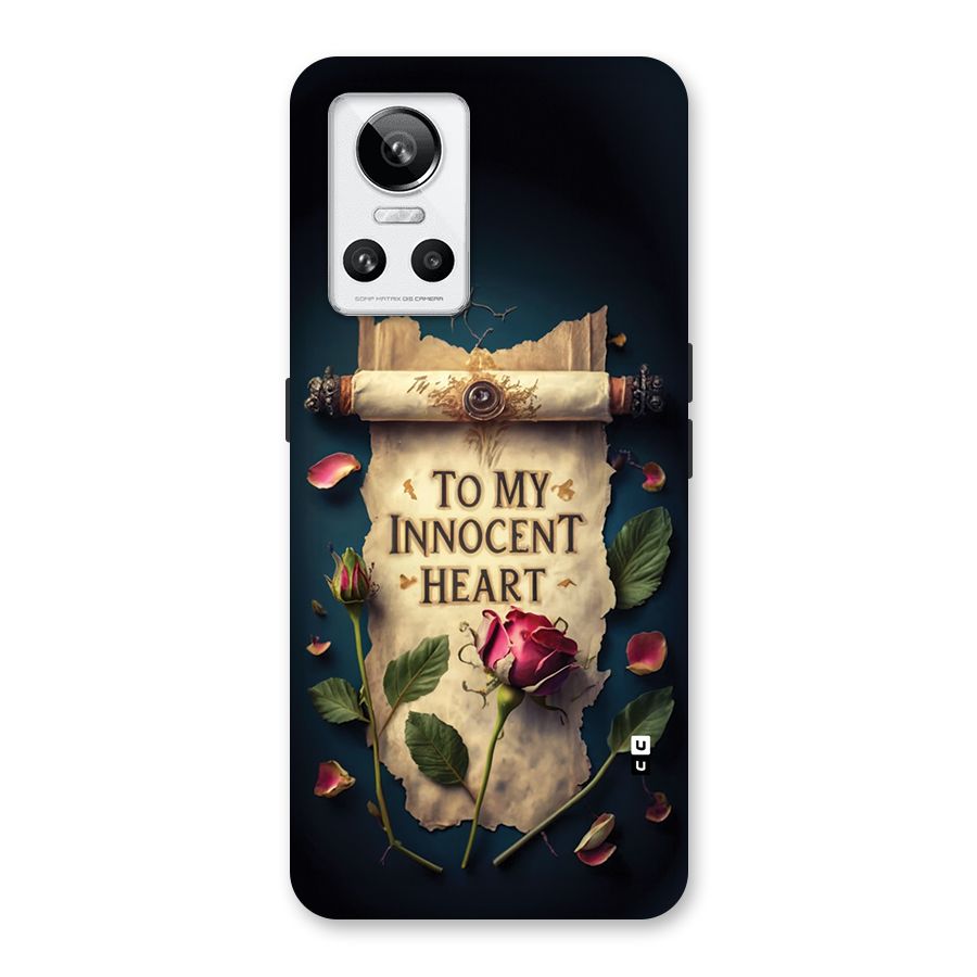 Innocence Of Heart Back Case for Realme GT Neo 3