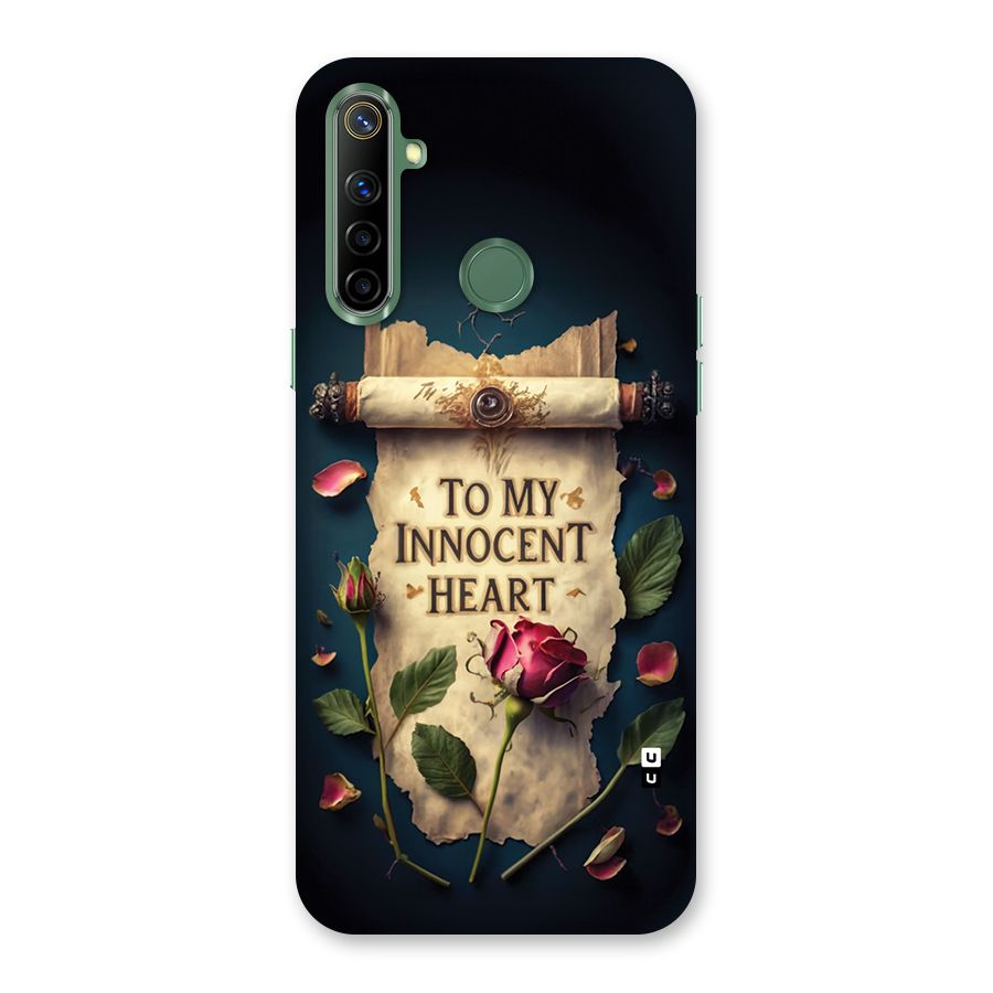 Innocence Of Heart Back Case for Realme Narzo 10