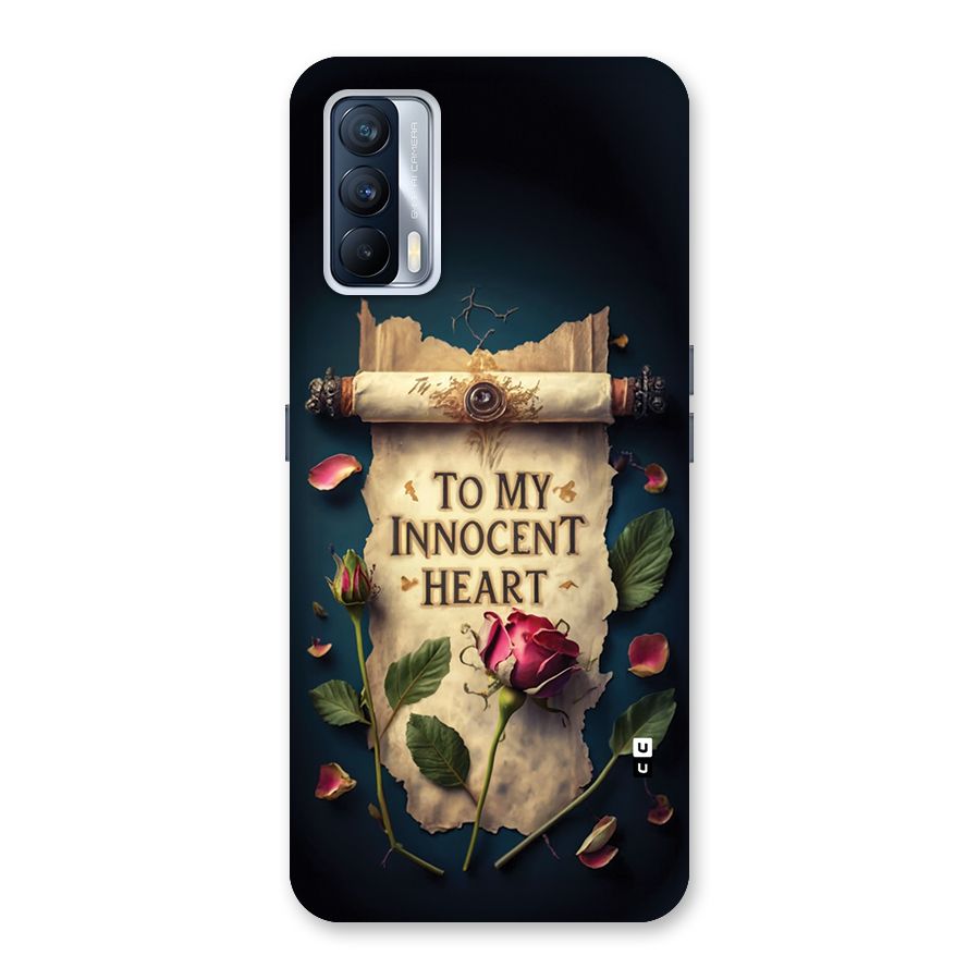 Innocence Of Heart Back Case for Realme X7