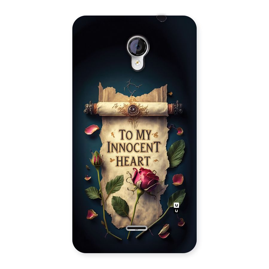 Innocence Of Heart Back Case for Unite 2 A106