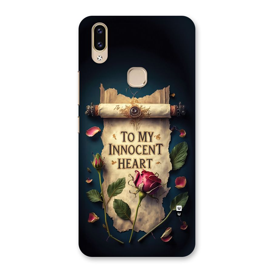 Innocence Of Heart Back Case for Vivo V9 Youth