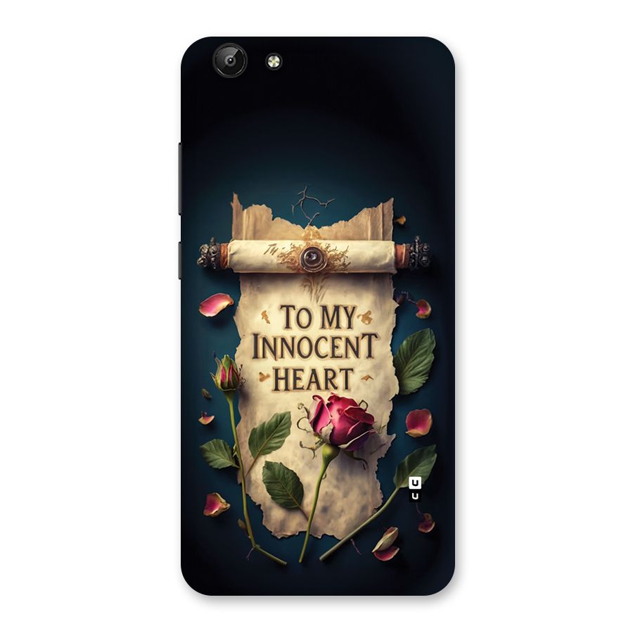 Innocence Of Heart Back Case for Vivo Y69