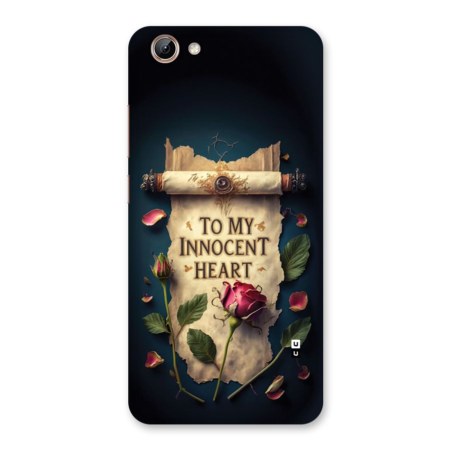 Innocence Of Heart Back Case for Vivo Y71