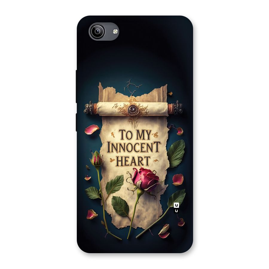 Innocence Of Heart Back Case for Vivo Y81i