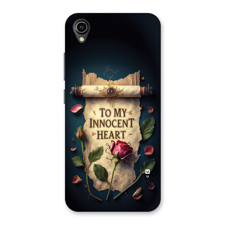 Innocence Of Heart Back Case for Vivo Y90