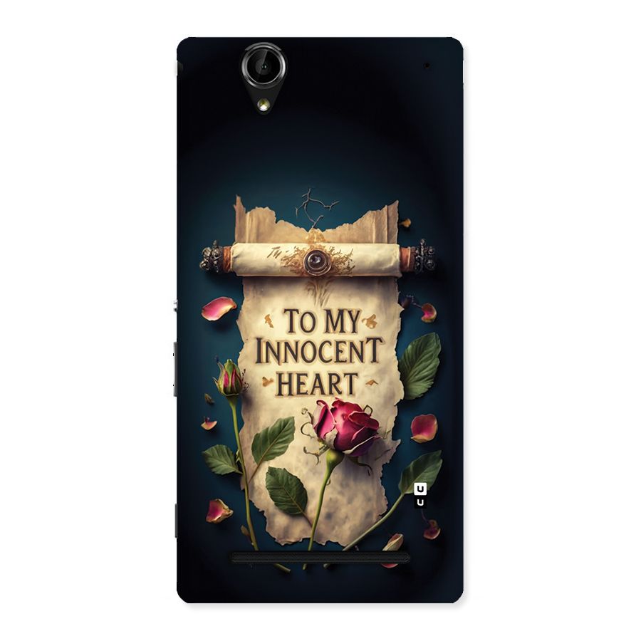 Innocence Of Heart Back Case for Xperia T2