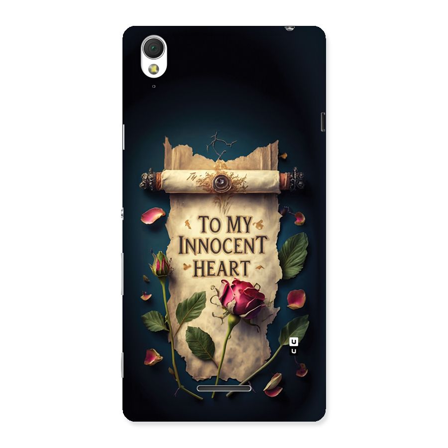 Innocence Of Heart Back Case for Xperia T3