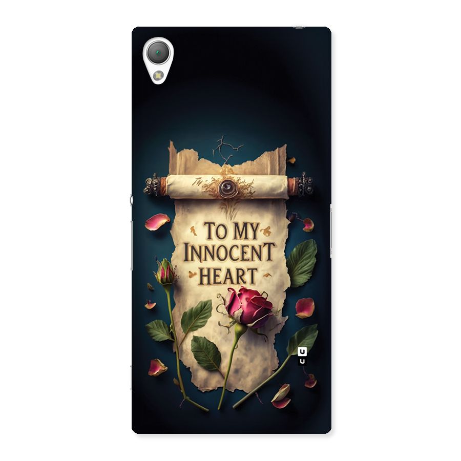 Innocence Of Heart Back Case for Xperia Z3