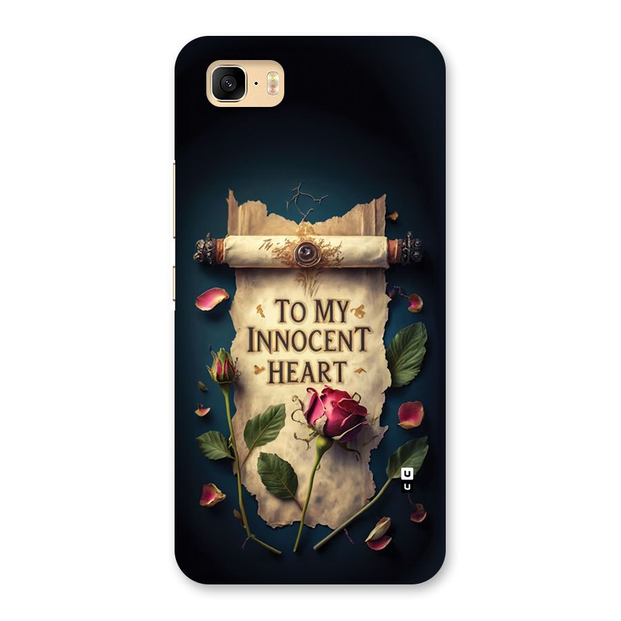 Innocence Of Heart Back Case for Zenfone 3s Max
