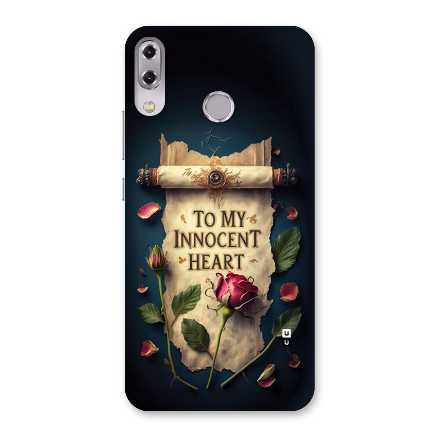 Innocence Of Heart Back Case for Zenfone 5Z