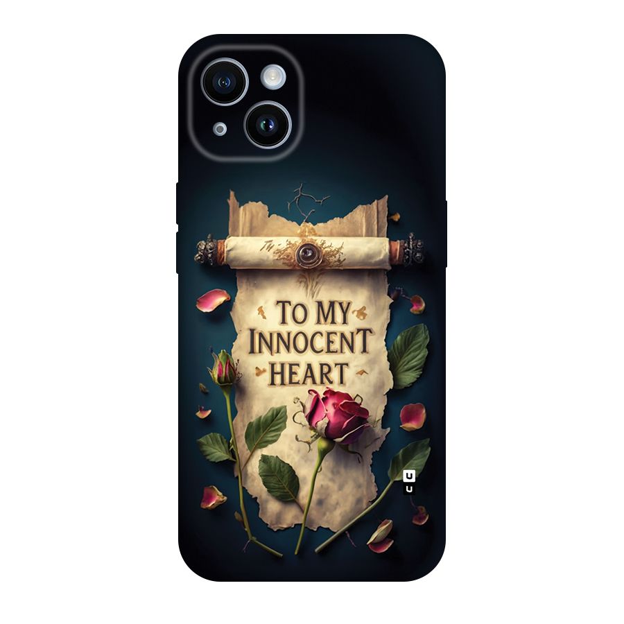 Innocence Of Heart Back Case for iPhone 14