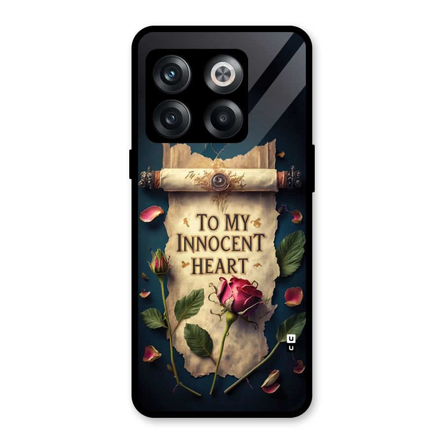 Innocence Of Heart Glass Back Case for OnePlus 10T