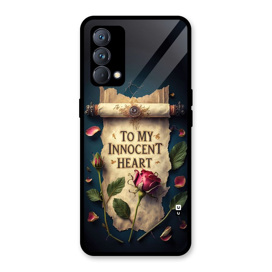 Innocence Of Heart Glass Back Case for Realme GT Master Edition
