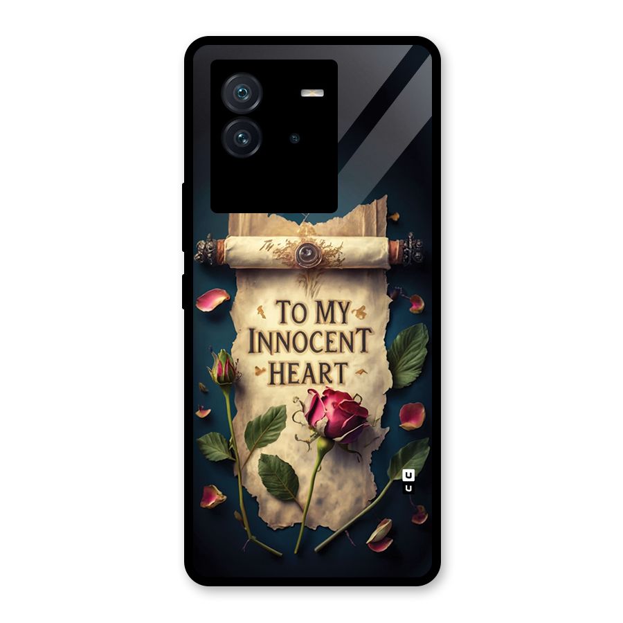 Innocence Of Heart Glass Back Case for Vivo iQOO Neo 6 5G