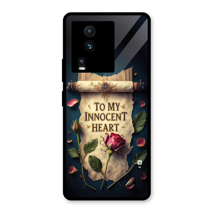 Innocence Of Heart Glass Back Case for Vivo iQOO Neo 7