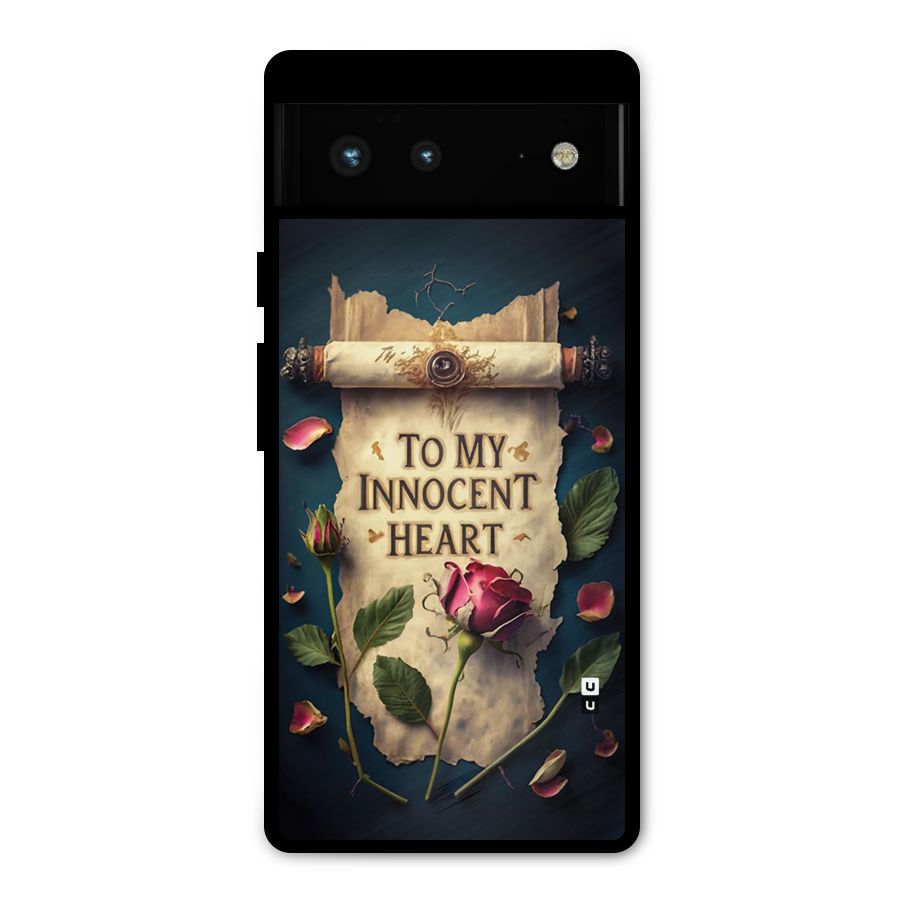 Innocence Of Heart Metal Back Case for Google Pixel 6