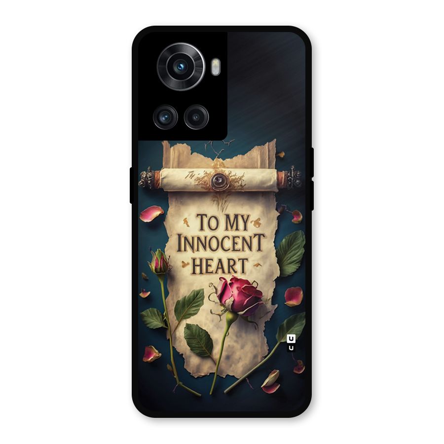 Innocence Of Heart Metal Back Case for OnePlus 10R