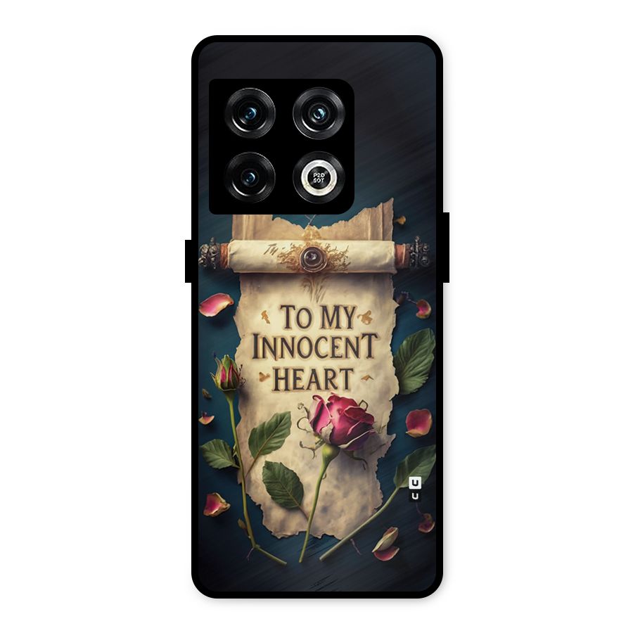 Innocence Of Heart Metal Back Case for OnePlus 10 Pro 5G