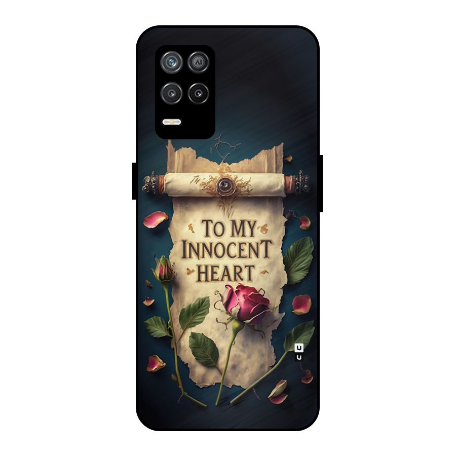 Innocence Of Heart Metal Back Case for Realme 8 5G